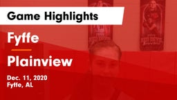 Fyffe  vs Plainview  Game Highlights - Dec. 11, 2020