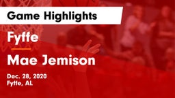 Fyffe  vs Mae Jemison  Game Highlights - Dec. 28, 2020