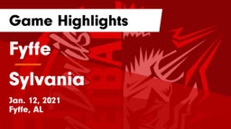 Fyffe  vs Sylvania  Game Highlights - Jan. 12, 2021