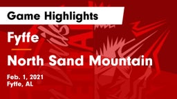 Fyffe  vs North Sand Mountain  Game Highlights - Feb. 1, 2021