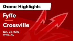 Fyffe  vs Crossville  Game Highlights - Jan. 24, 2022