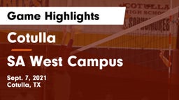 Cotulla  vs SA West Campus Game Highlights - Sept. 7, 2021