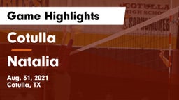 Cotulla  vs Natalia  Game Highlights - Aug. 31, 2021