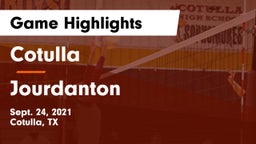 Cotulla  vs Jourdanton  Game Highlights - Sept. 24, 2021