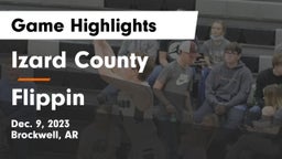 Izard County  vs Flippin   Game Highlights - Dec. 9, 2023