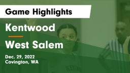 Kentwood  vs West Salem  Game Highlights - Dec. 29, 2022