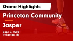 Princeton Community  vs Jasper  Game Highlights - Sept. 6, 2023