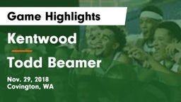 Kentwood  vs Todd Beamer  Game Highlights - Nov. 29, 2018