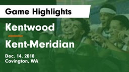 Kentwood  vs Kent-Meridian   Game Highlights - Dec. 14, 2018