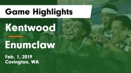 Kentwood  vs Enumclaw  Game Highlights - Feb. 1, 2019