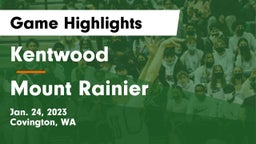 Kentwood  vs Mount Rainier  Game Highlights - Jan. 24, 2023