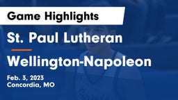 St. Paul Lutheran  vs Wellington-Napoleon  Game Highlights - Feb. 3, 2023