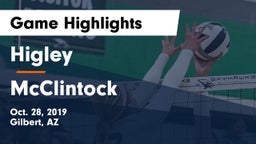 Higley  vs McClintock  Game Highlights - Oct. 28, 2019