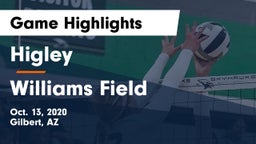 Higley  vs Williams Field  Game Highlights - Oct. 13, 2020