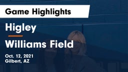 Higley  vs Williams Field  Game Highlights - Oct. 12, 2021