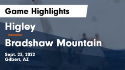 Higley  vs Bradshaw Mountain  Game Highlights - Sept. 23, 2022