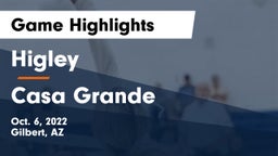 Higley  vs Casa Grande  Game Highlights - Oct. 6, 2022