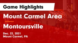 Mount Carmel Area  vs Montoursville  Game Highlights - Dec. 22, 2021