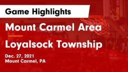 Mount Carmel Area  vs Loyalsock Township  Game Highlights - Dec. 27, 2021