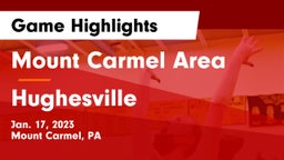 Mount Carmel Area  vs Hughesville  Game Highlights - Jan. 17, 2023