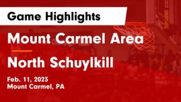 Mount Carmel Area  vs North Schuylkill  Game Highlights - Feb. 11, 2023