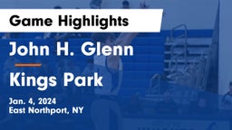John H. Glenn  vs Kings Park   Game Highlights - Jan. 4, 2024