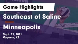 Southeast of Saline  vs Minneapolis  Game Highlights - Sept. 21, 2021