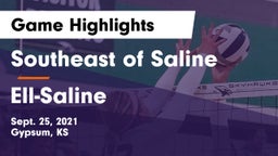 Southeast of Saline  vs Ell-Saline Game Highlights - Sept. 25, 2021