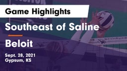 Southeast of Saline  vs Beloit  Game Highlights - Sept. 28, 2021