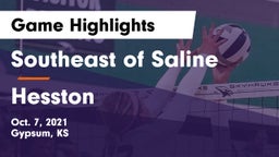 Southeast of Saline  vs Hesston  Game Highlights - Oct. 7, 2021