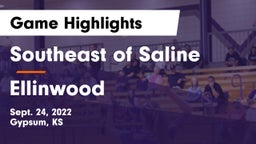 Southeast of Saline  vs Ellinwood  Game Highlights - Sept. 24, 2022