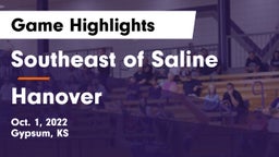 Southeast of Saline  vs Hanover  Game Highlights - Oct. 1, 2022