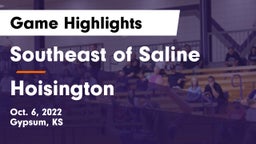 Southeast of Saline  vs Hoisington  Game Highlights - Oct. 6, 2022