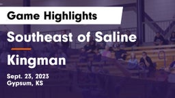 Southeast of Saline  vs Kingman  Game Highlights - Sept. 23, 2023