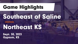 Southeast of Saline  vs Northeast KS Game Highlights - Sept. 30, 2023