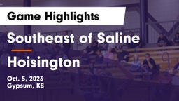 Southeast of Saline  vs Hoisington  Game Highlights - Oct. 5, 2023