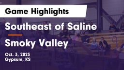Southeast of Saline  vs Smoky Valley  Game Highlights - Oct. 3, 2023