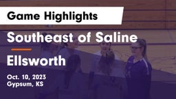 Southeast of Saline  vs Ellsworth  Game Highlights - Oct. 10, 2023