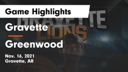 Gravette  vs Greenwood  Game Highlights - Nov. 16, 2021