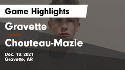 Gravette  vs Chouteau-Mazie  Game Highlights - Dec. 10, 2021