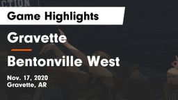 Gravette  vs Bentonville West  Game Highlights - Nov. 17, 2020
