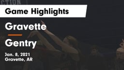 Gravette  vs Gentry  Game Highlights - Jan. 8, 2021