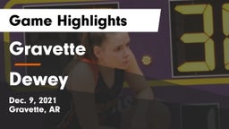 Gravette  vs Dewey  Game Highlights - Dec. 9, 2021