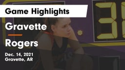 Gravette  vs Rogers  Game Highlights - Dec. 14, 2021