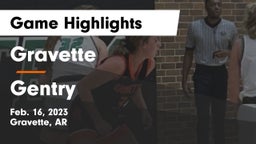 Gravette  vs Gentry  Game Highlights - Feb. 16, 2023
