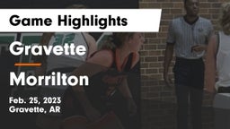 Gravette  vs Morrilton  Game Highlights - Feb. 25, 2023