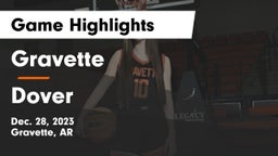 Gravette  vs Dover  Game Highlights - Dec. 28, 2023