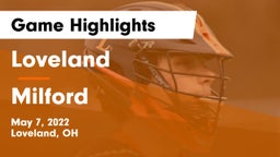 Loveland  vs Milford  Game Highlights - May 7, 2022