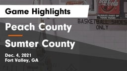 Peach County  vs Sumter County  Game Highlights - Dec. 4, 2021