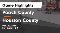 Peach County  vs Houston County  Game Highlights - Dec. 20, 2021